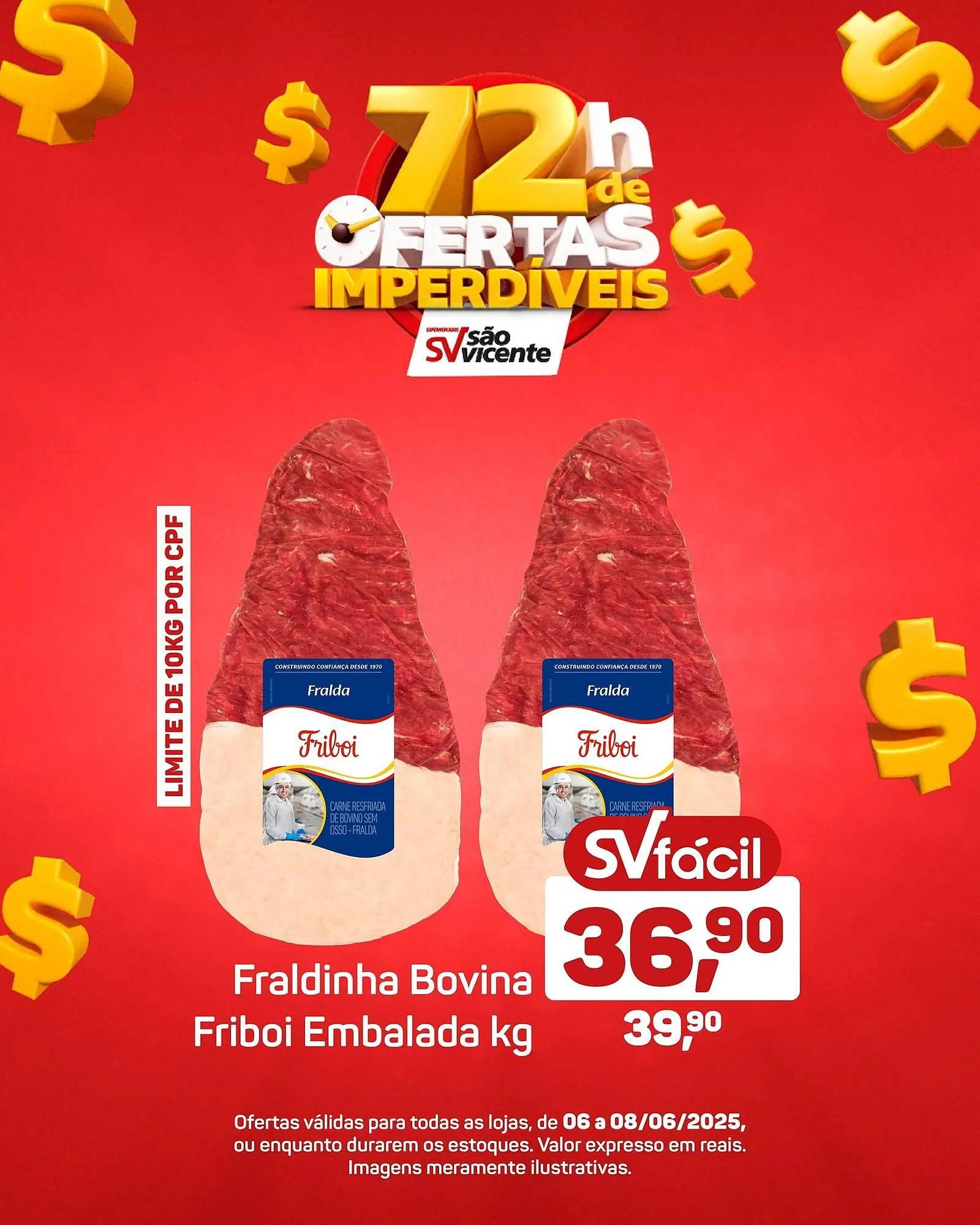 Encarte de Catálogo Supermercados São Vicente 6 de junho até 8 de junho 2025 - Pagina 5