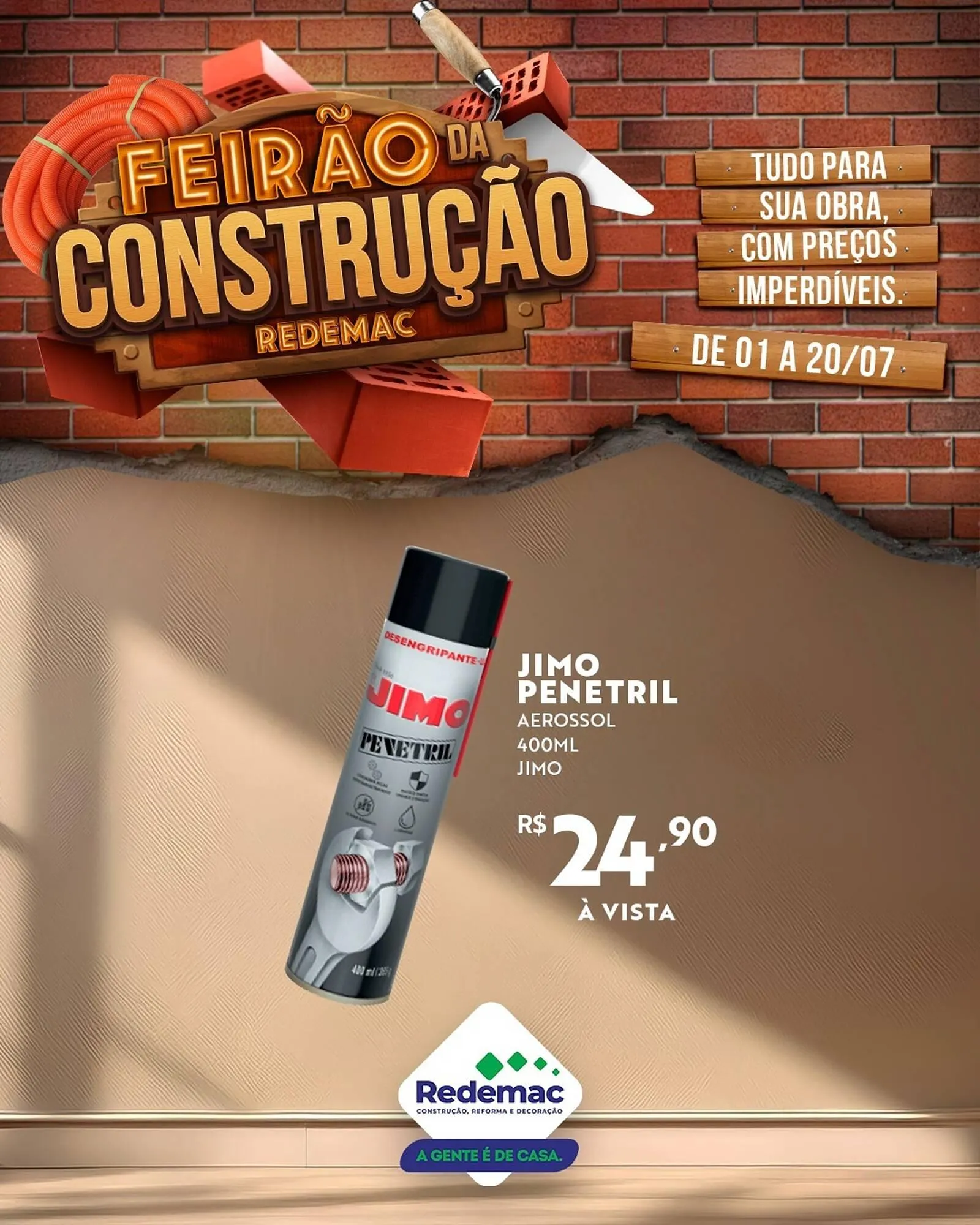 Encarte de Catálogo Redemac 1 de julho até 20 de julho 2025 - Pagina 1