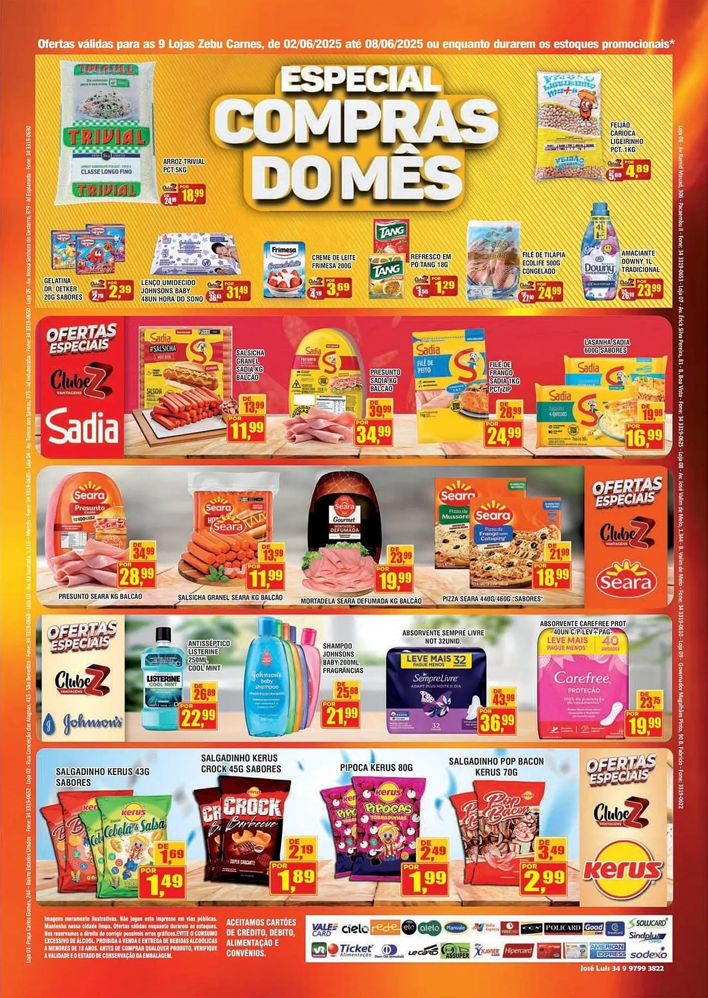 Encarte de Catálogo Zebu Carnes Supermercados 2 de junho até 8 de junho 2025 - Pagina 2