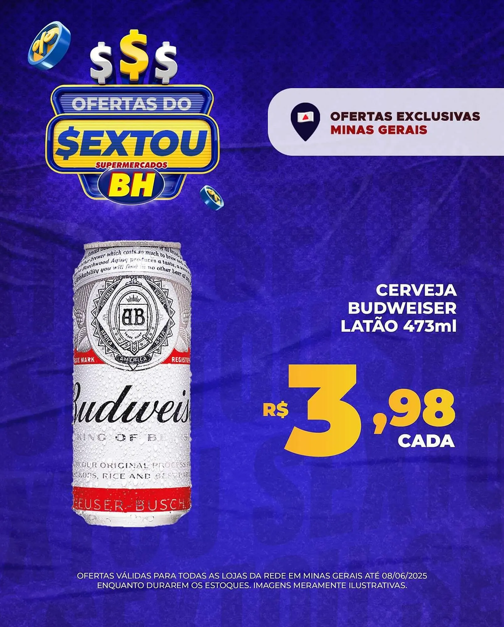Encarte de Catálogo Supermercados BH 6 de junho até 8 de junho 2025 - Pagina 4