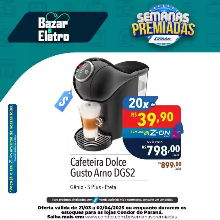 Encarte de Supermercados Condor Bazar e Eletro 25 de março até 2 de abril 2025 - Pagina 7