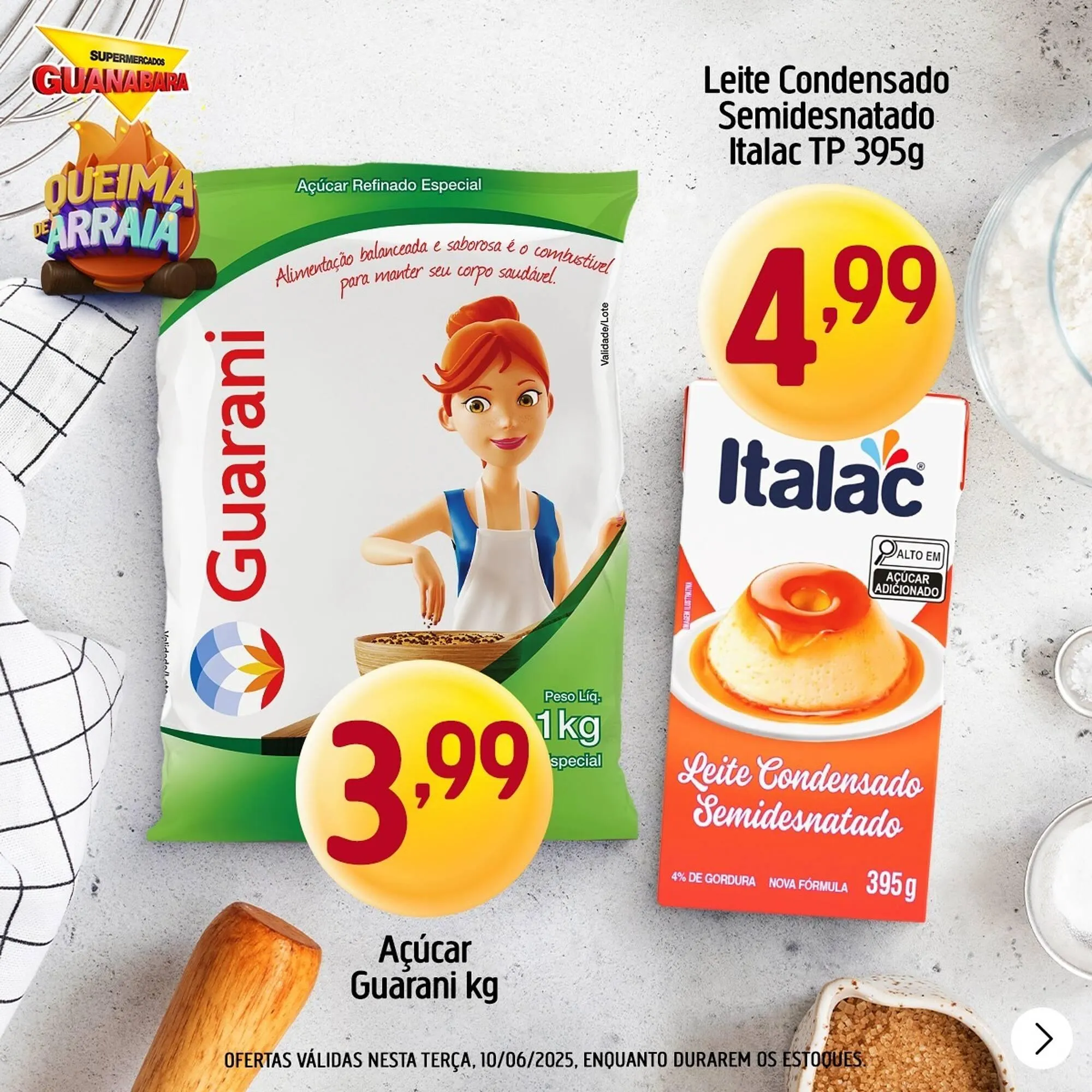 Encarte de Catálogo Supermercados Guanabara 10 de junho até 10 de junho 2025 - Pagina 3