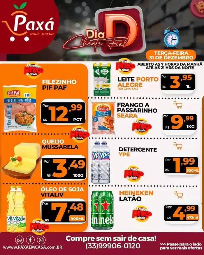 Encarte Paxá Supermercados - 1