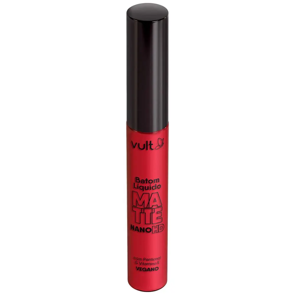 Batom líquido matte Vult 5ml Rubi