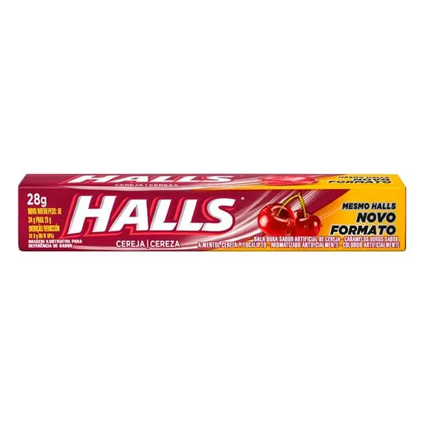 Bala Cereja HALLS 28g