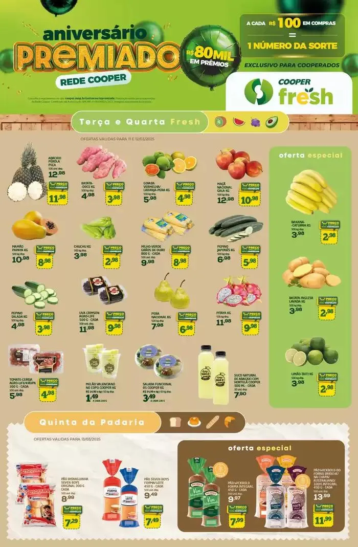 Encarte de Novas ofertas para descobrir 11 de março até 13 de março 2025 - Pagina 1