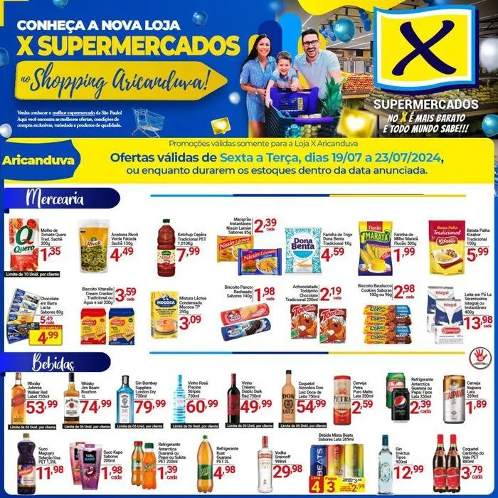 Encarte de Encarte X Supermercados 19 de julho até 23 de julho 2024 - Pagina 4