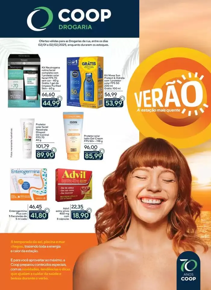 Encarte de Promoções De Verão A Estação Mais Quente 2 de janeiro até 2 de fevereiro 2025 - Pagina 1