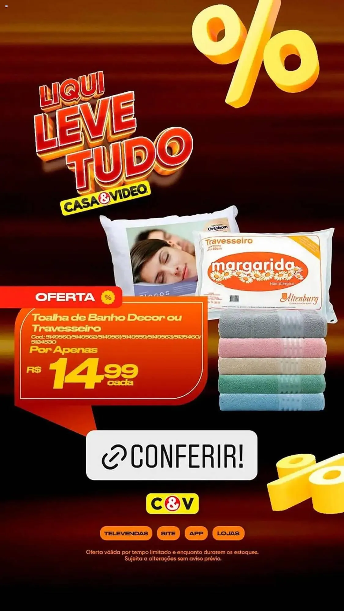 Encarte de Catálogo Casa e Vídeo 19 de junho até 23 de junho 2025 - Pagina 1