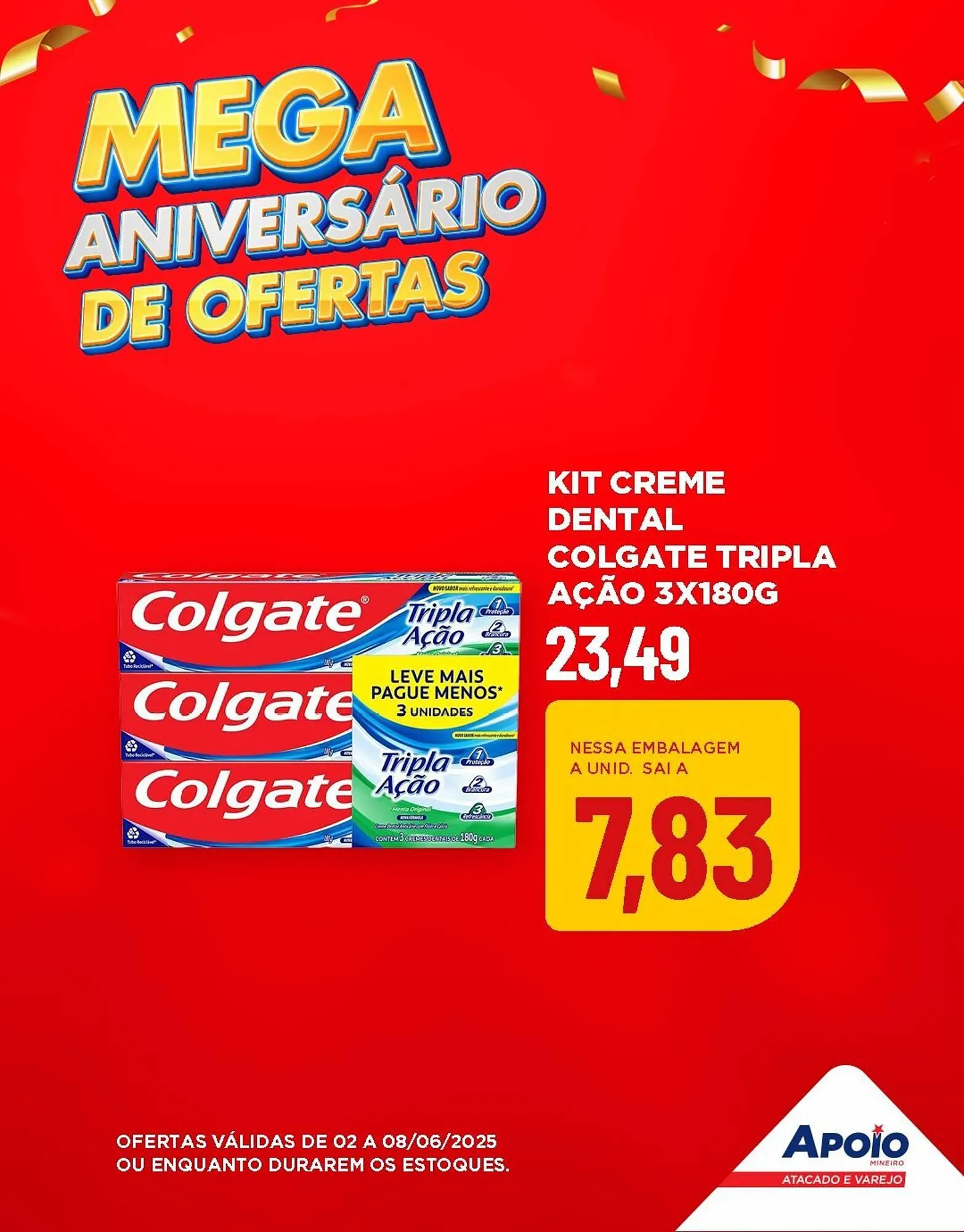 Encarte de Catálogo Apoio Mineiro 3 de junho até 8 de junho 2025 - Pagina 3