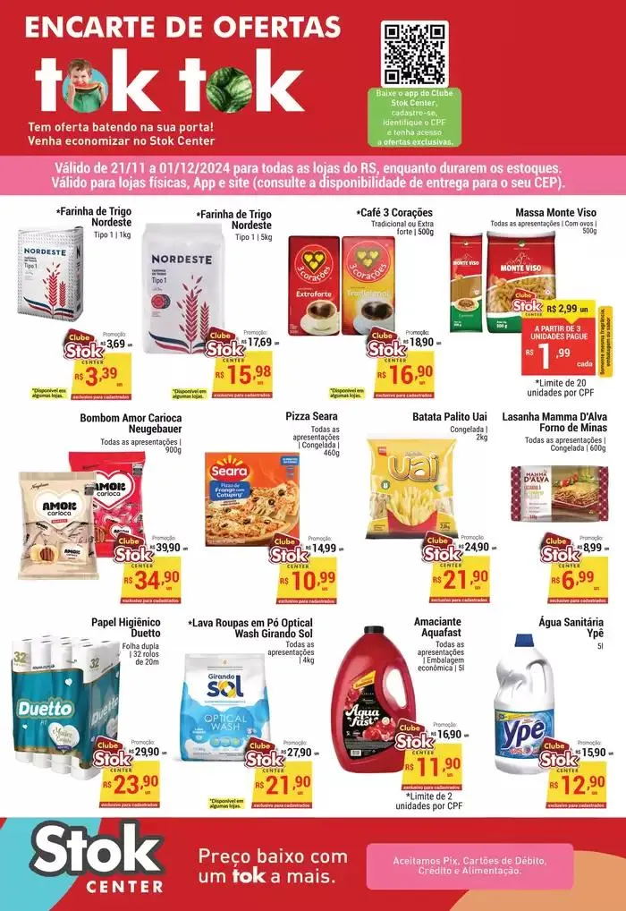 Encarte de Ofertas Stok Center 21 de novembro até 1 de dezembro 2024 - Pagina 1