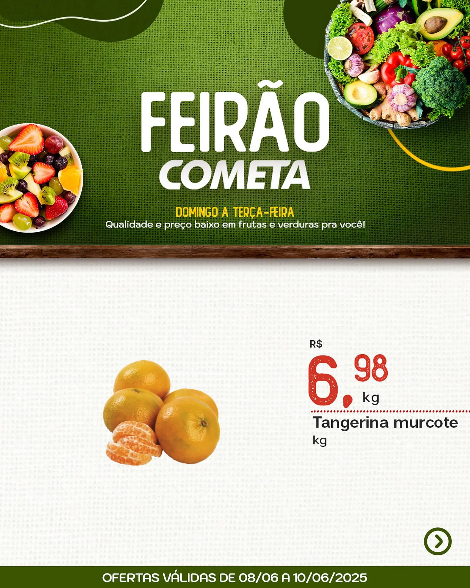 Encarte de Catálogo Cometa Supermercados 9 de junho até 10 de junho 2025 - Pagina 4