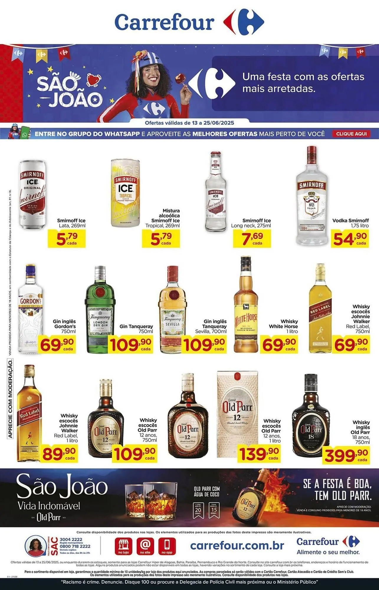 Encarte de Catálogo Carrefour 13 de junho até 25 de junho 2025 - Pagina 1