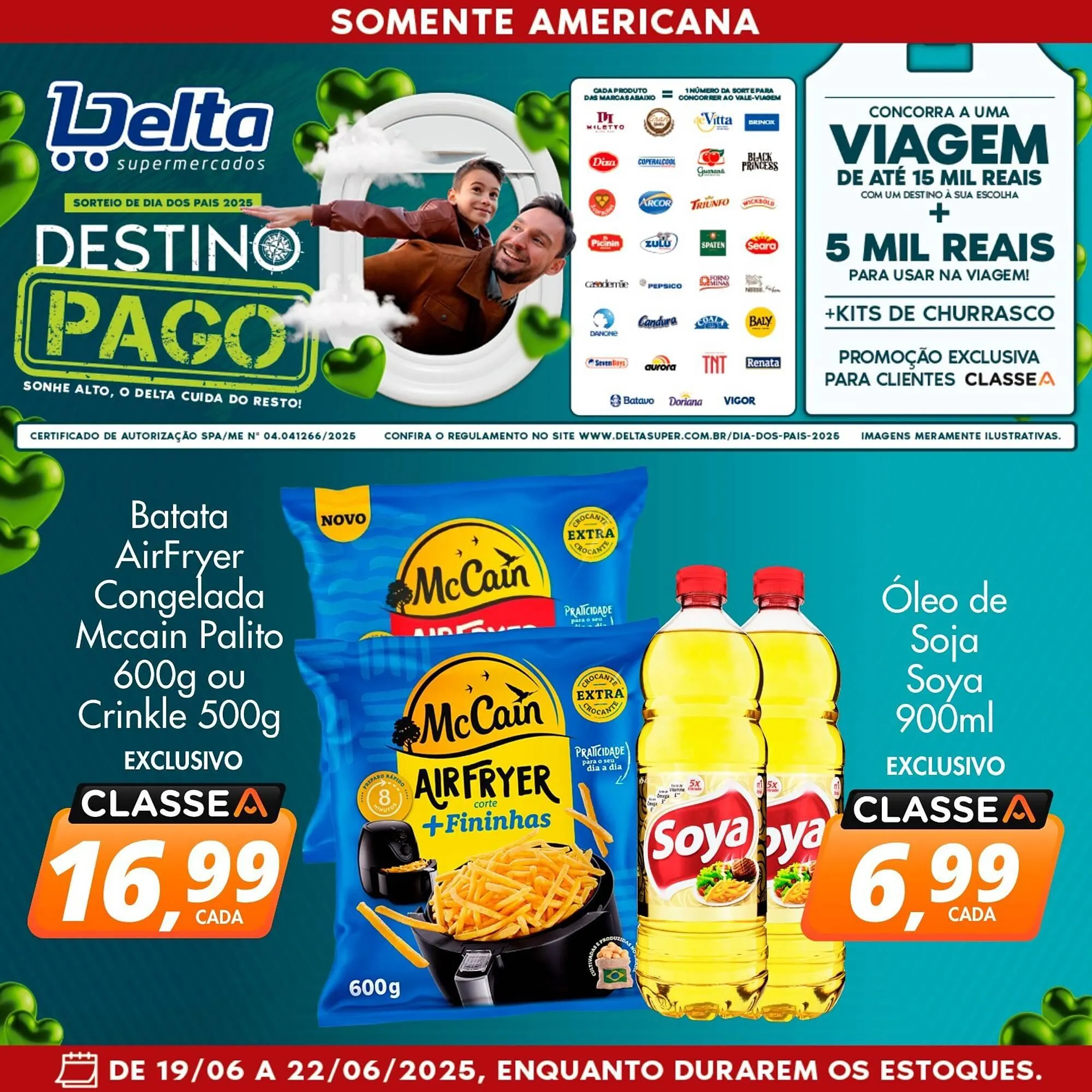 Encarte de Catálogo Delta Supermercados 19 de junho até 22 de junho 2025 - Pagina 5