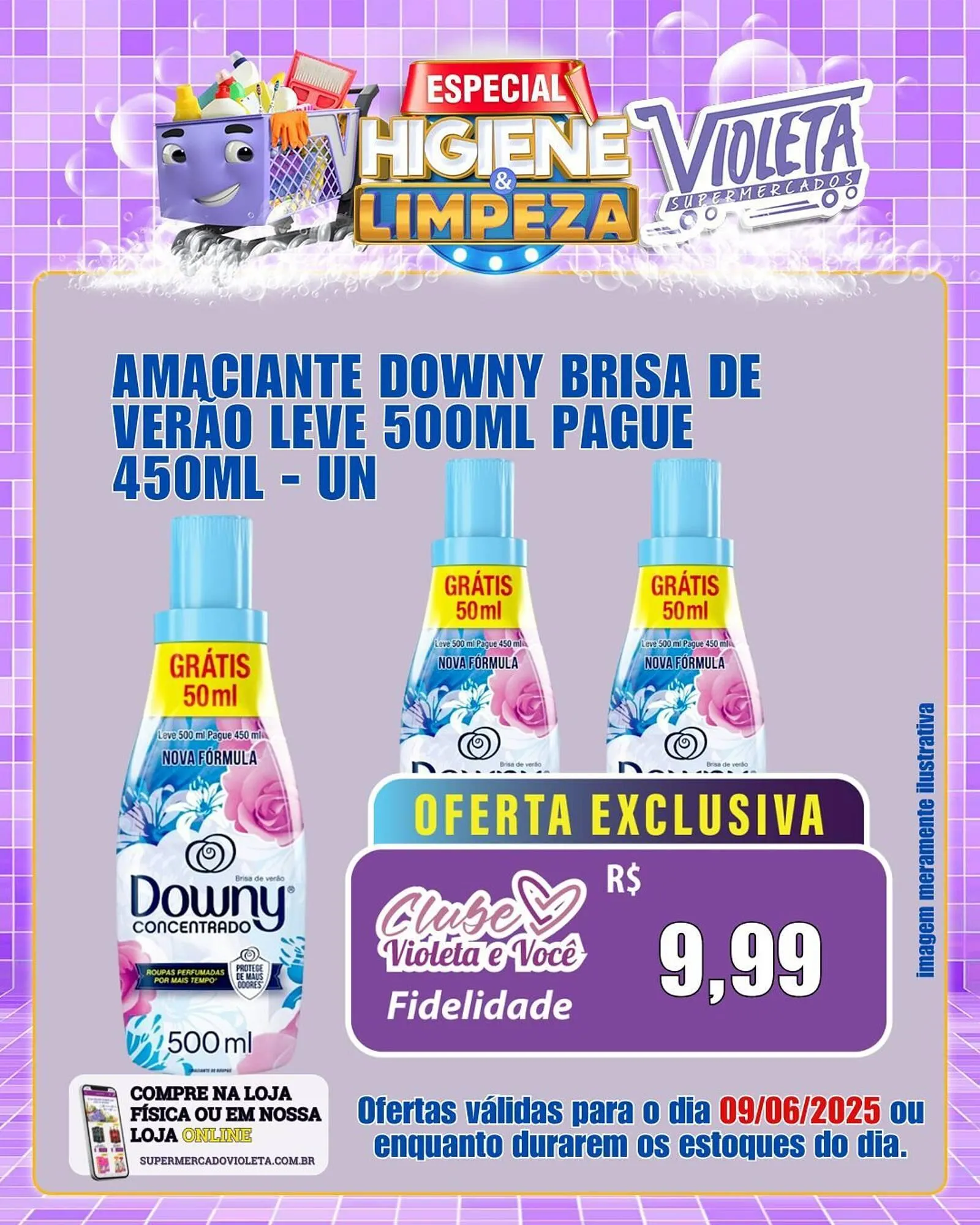 Encarte de Catálogo Violeta Supermercados 9 de junho até 9 de junho 2025 - Pagina 4