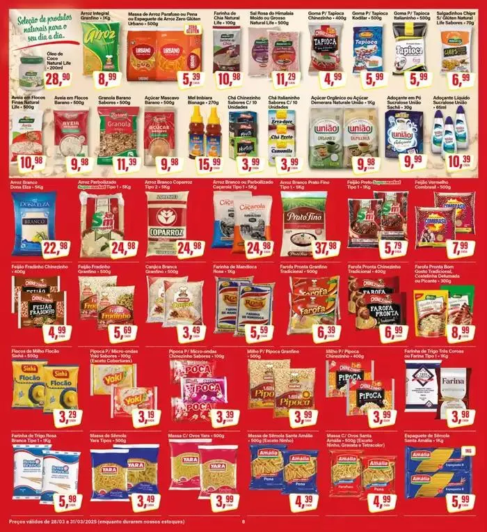 Encarte de Nossas melhores ofertas para você 28 de março até 31 de março 2025 - Pagina 8