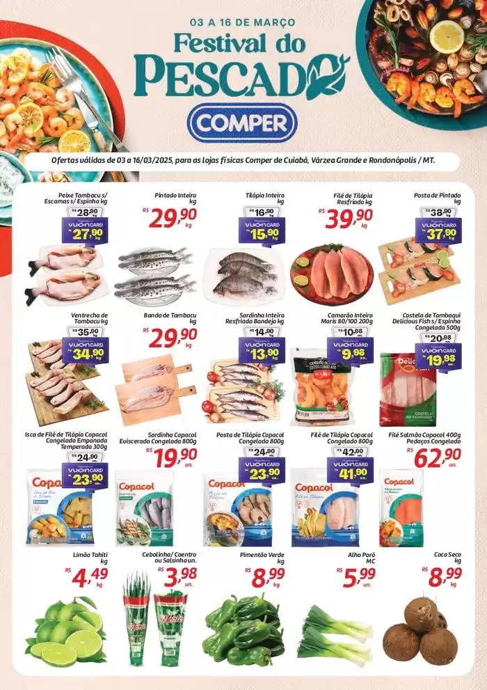 Encarte de Nossas melhores ofertas para você 5 de março até 16 de março 2025 - Pagina 1
