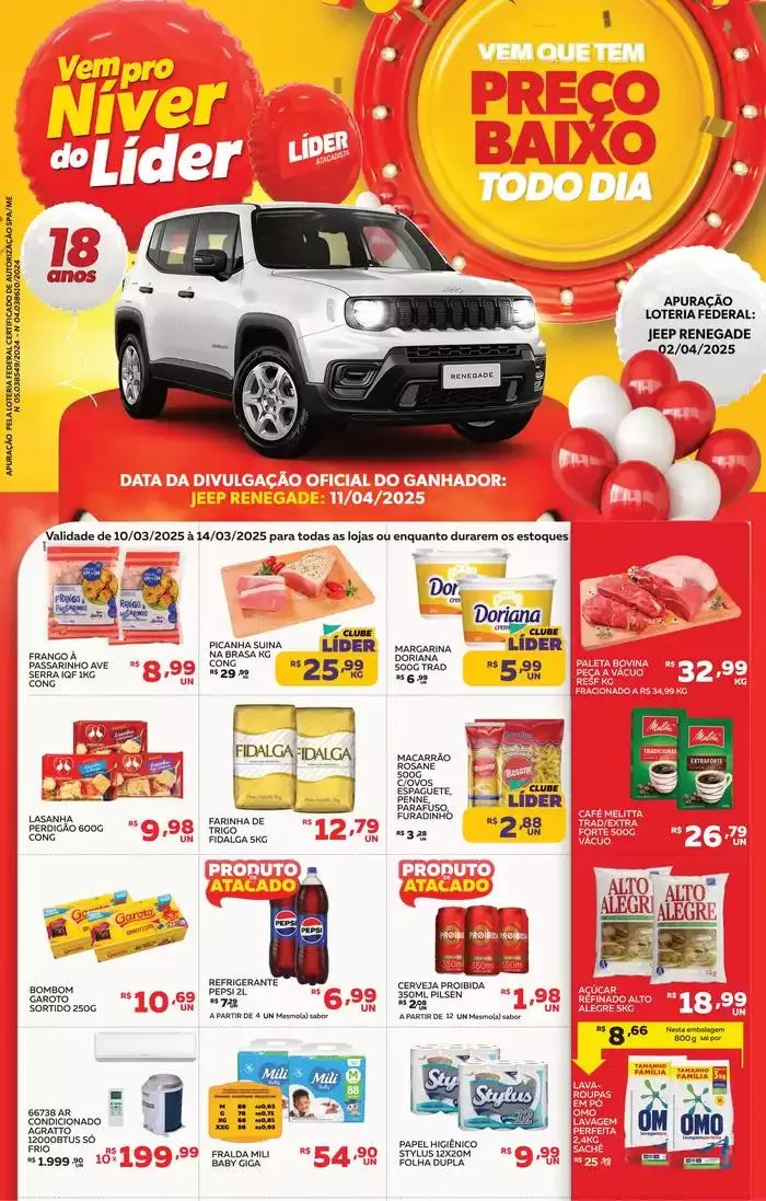 Encarte de ENCARTE SEMANAL 10 de março até 14 de março 2025 - Pagina 1