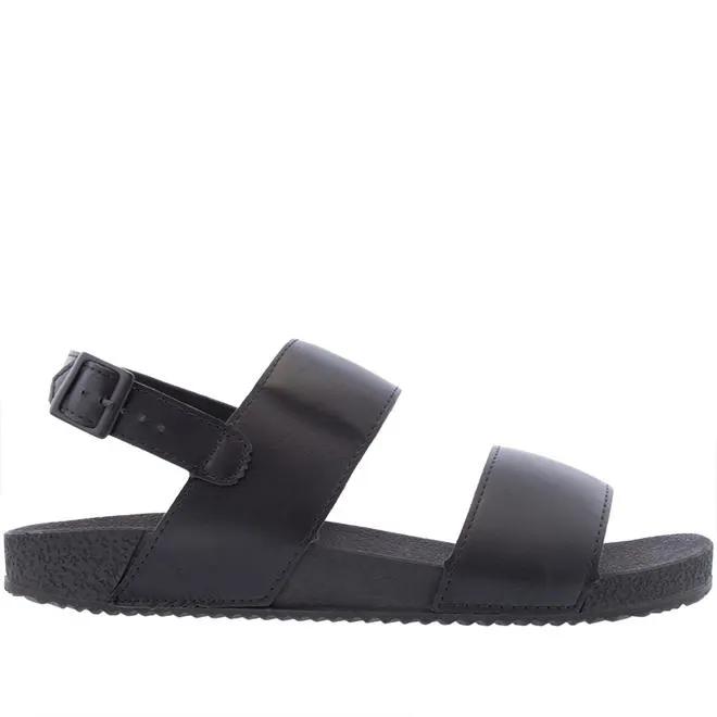 Sandália Mac & Jac Tiras Largas Fivela Preto