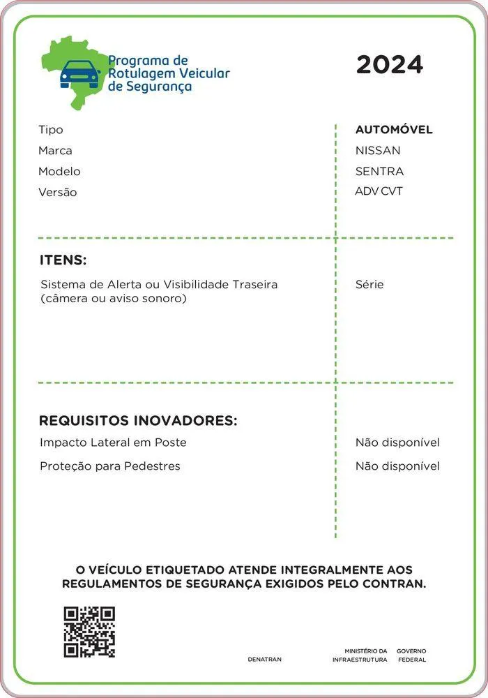 Encarte de NISSAN SENTRA 2024 21 de fevereiro até 21 de fevereiro 2025 - Pagina 1