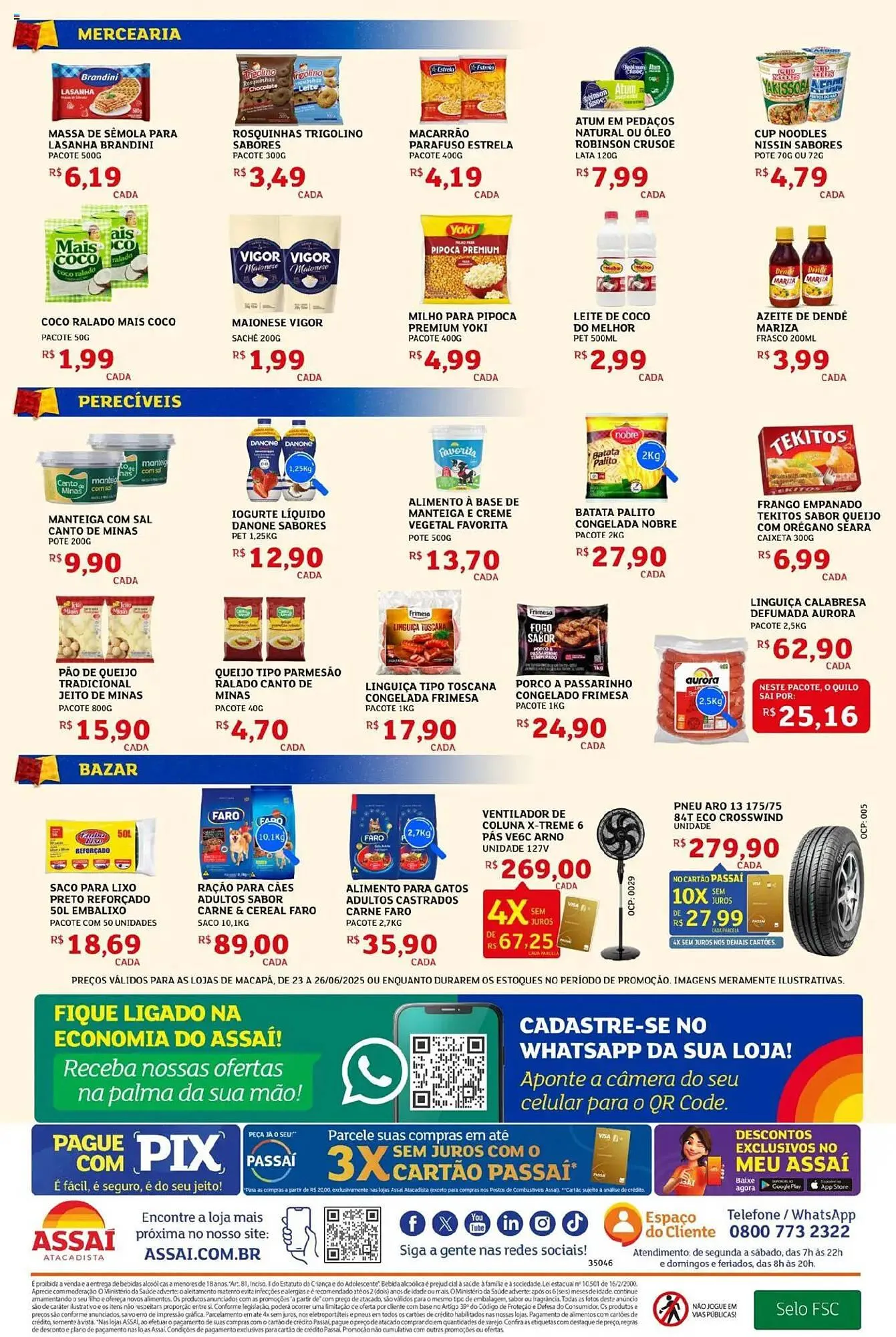 Encarte de Catálogo Assaí Atacadista 23 de junho até 27 de junho 2025 - Pagina 2