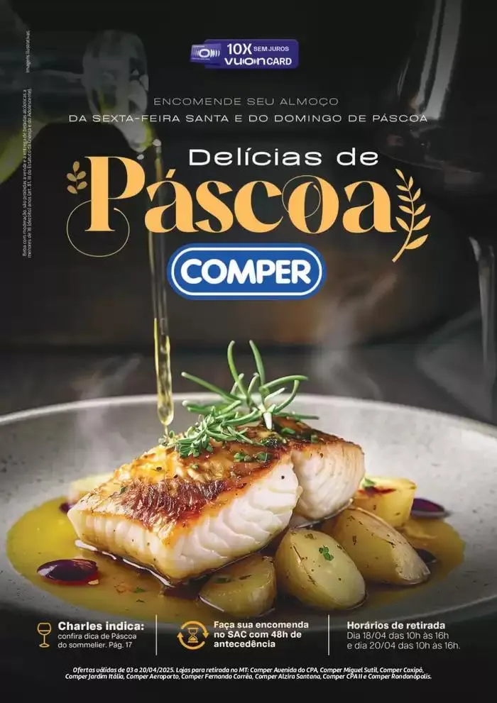 Encarte de Ofertas e promoções atuais 11 de abril até 20 de abril 2025 - Pagina 1