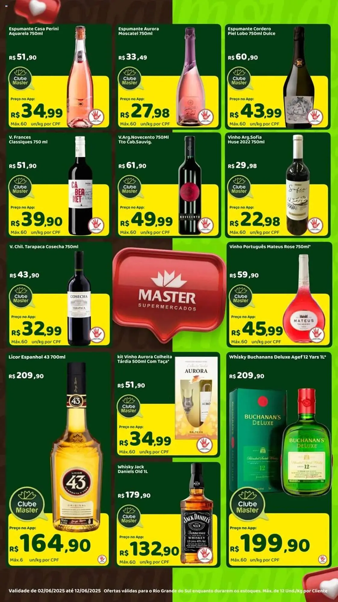 Encarte de Catálogo Master Supermercados 2 de junho até 12 de junho 2025 - Pagina 2