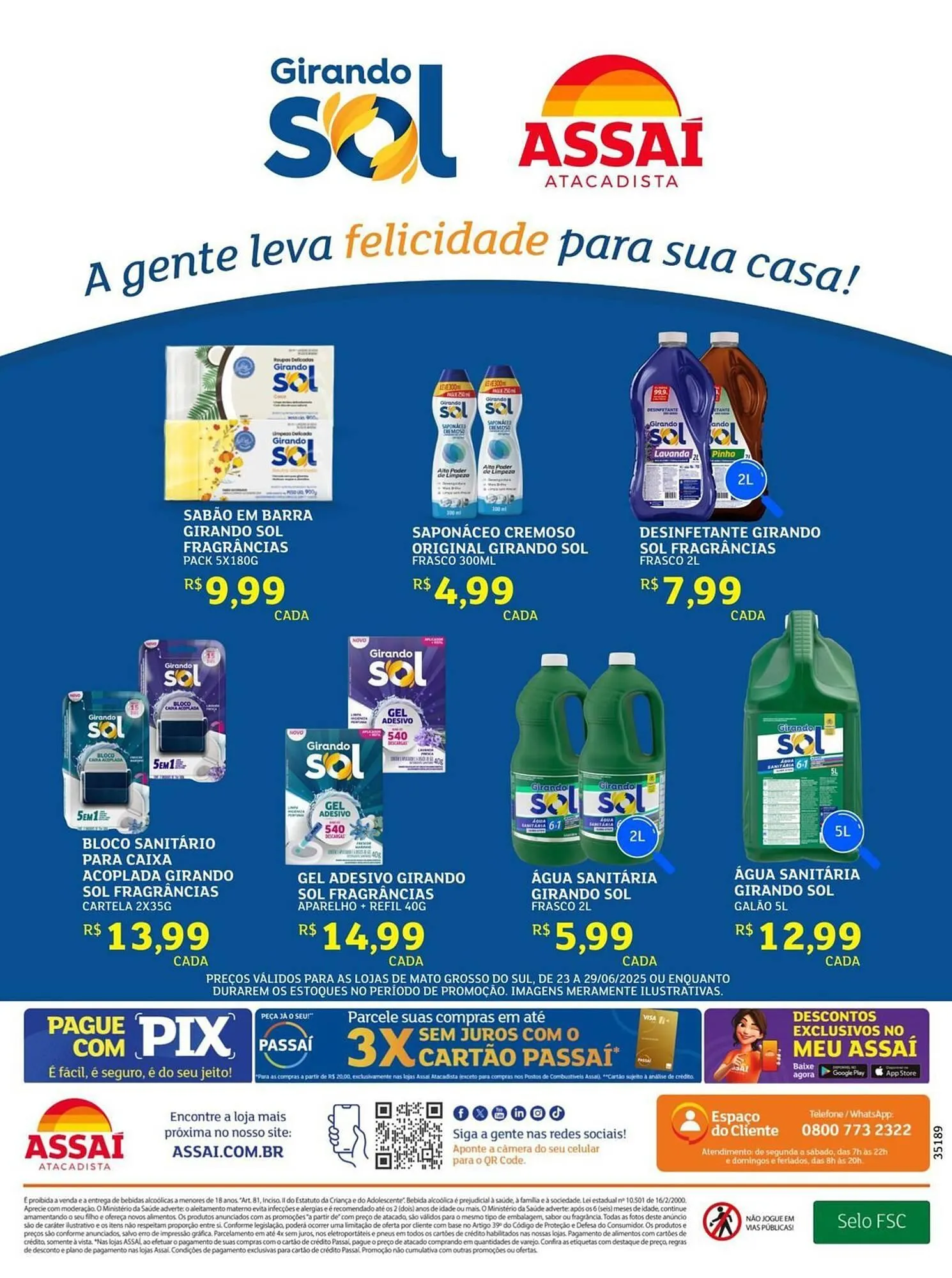 Encarte de Catálogo Assaí Atacadista 23 de junho até 29 de junho 2025 - Pagina 2