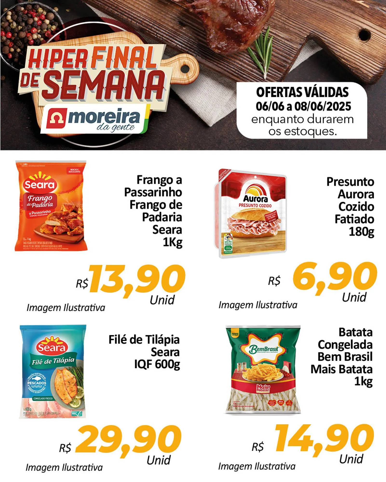Encarte de Catálogo Hiper Moreira 6 de junho até 8 de junho 2025 - Pagina 4