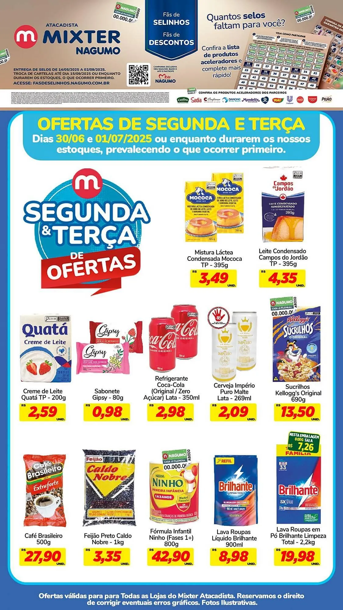 Encarte de Catálogo Nagumo 30 de junho até 1 de julho 2025 - Pagina 1