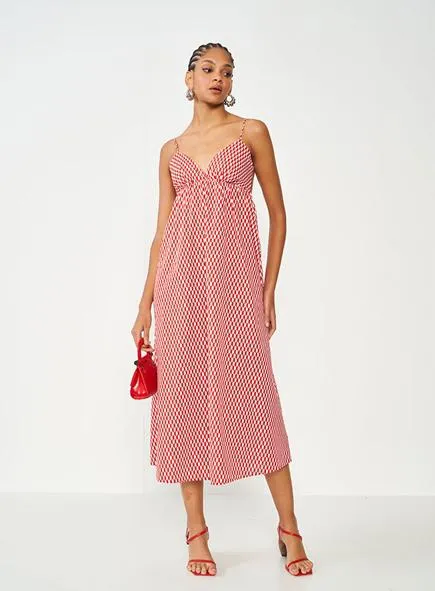 Vestido Comfort Decote Costas