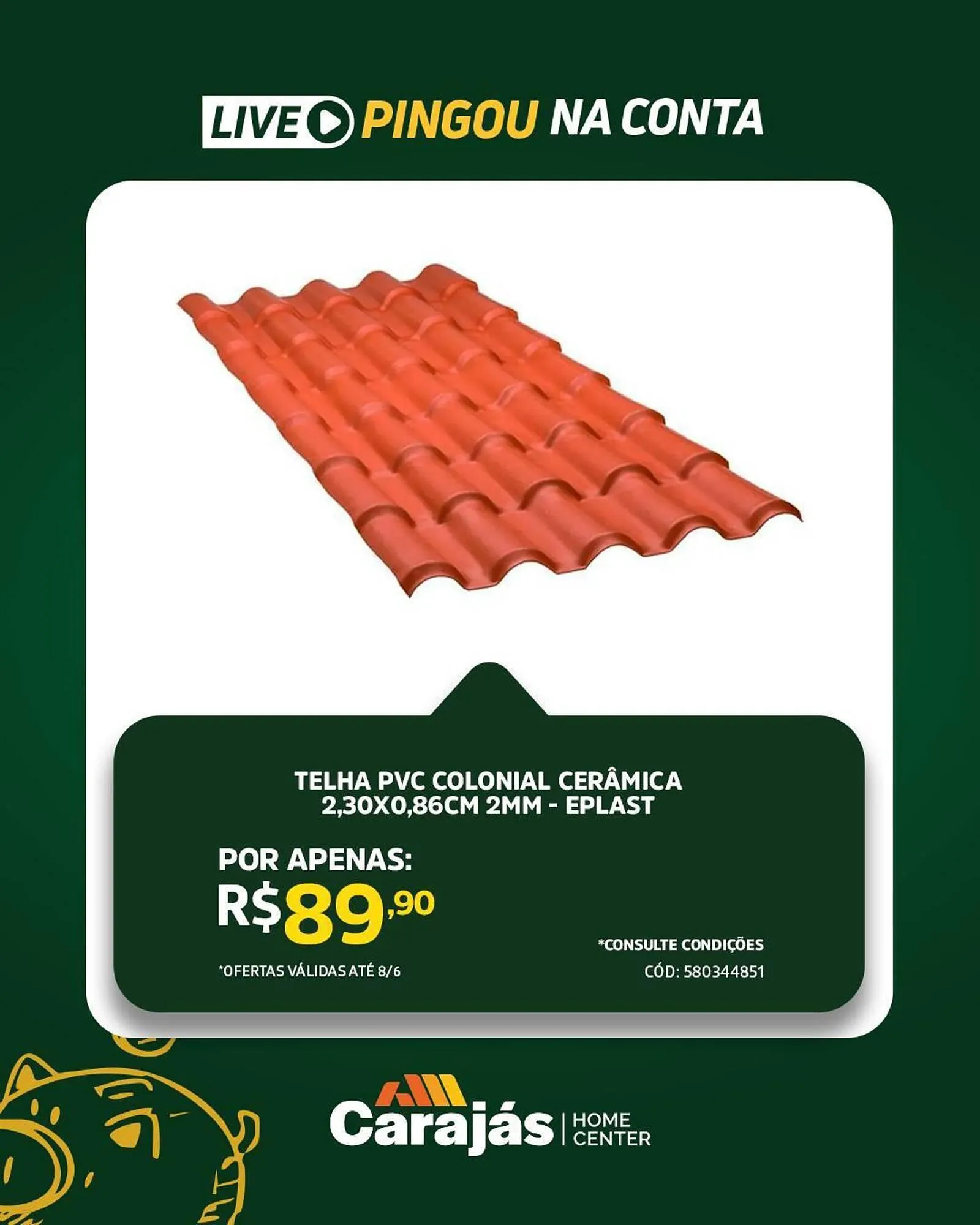 Encarte de Catálogo Carajás 6 de junho até 10 de junho 2025 - Pagina 3