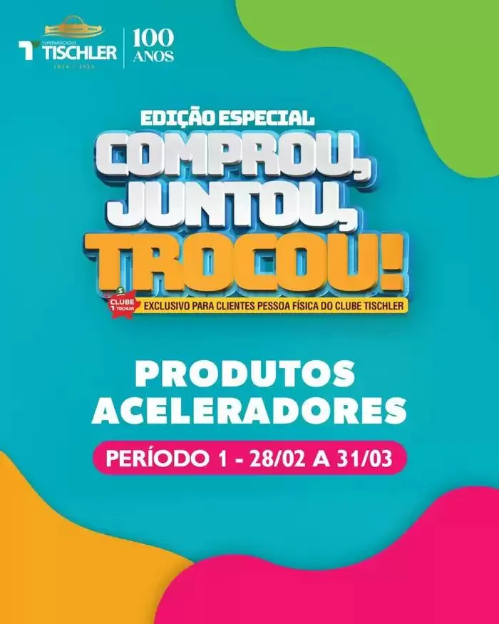 Encarte de Encarte Supermercados Tischler 18 de março até 31 de março 2025 - Pagina 6