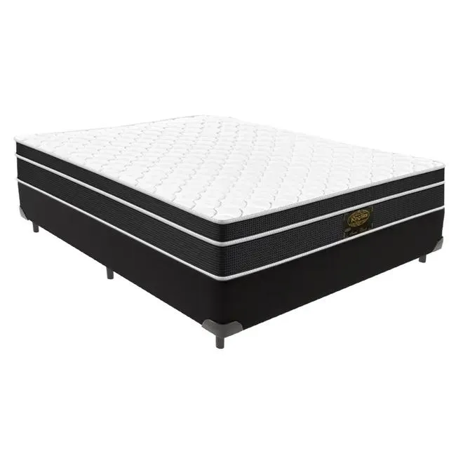 Cama Box + Colchão Sweet Black