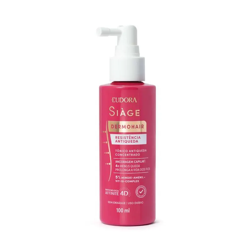Tônico Concentrado Siàge Dermo Hair Resistência Antiqueda 100ml
