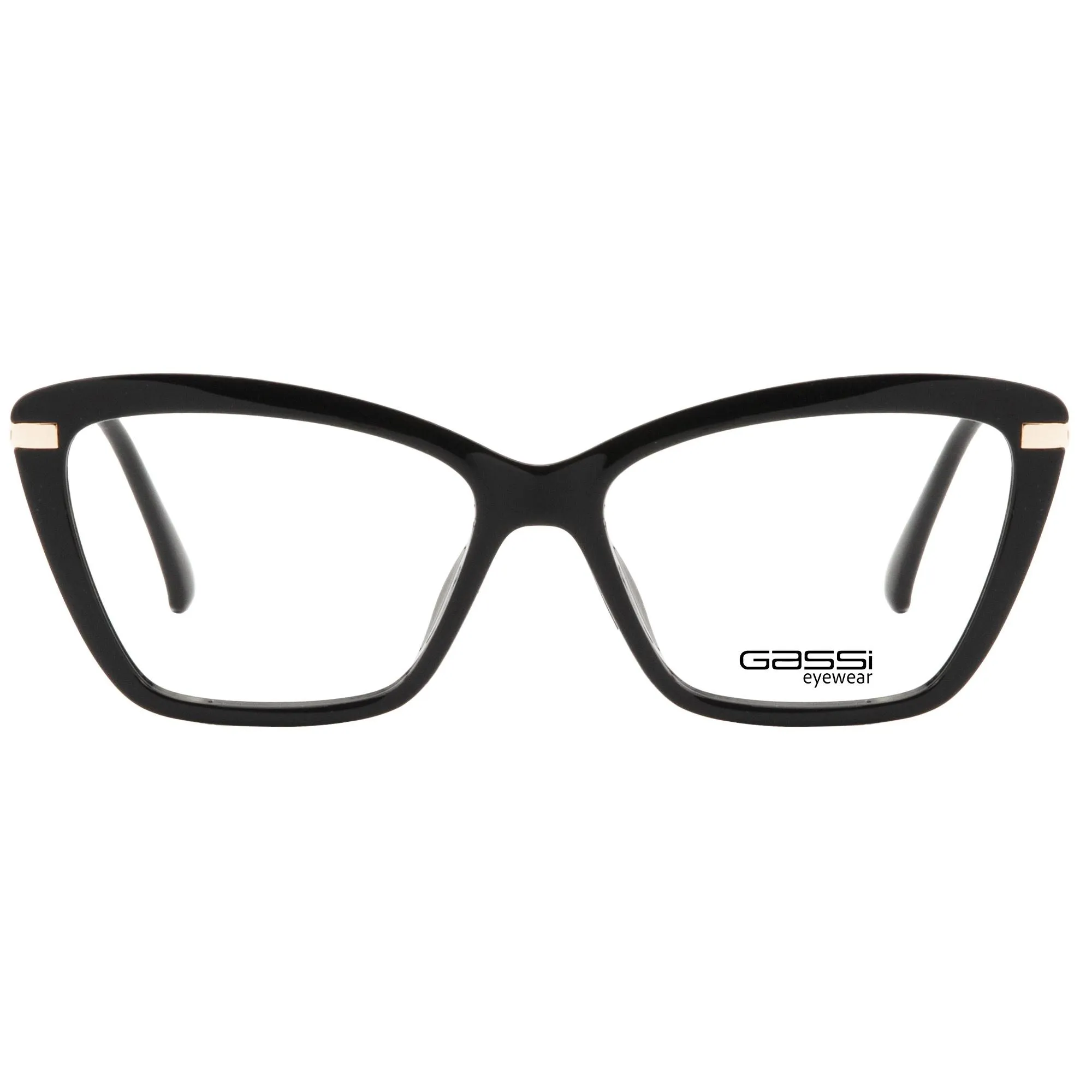 Óculos de grau Gassi Thayna clip on - Preto
