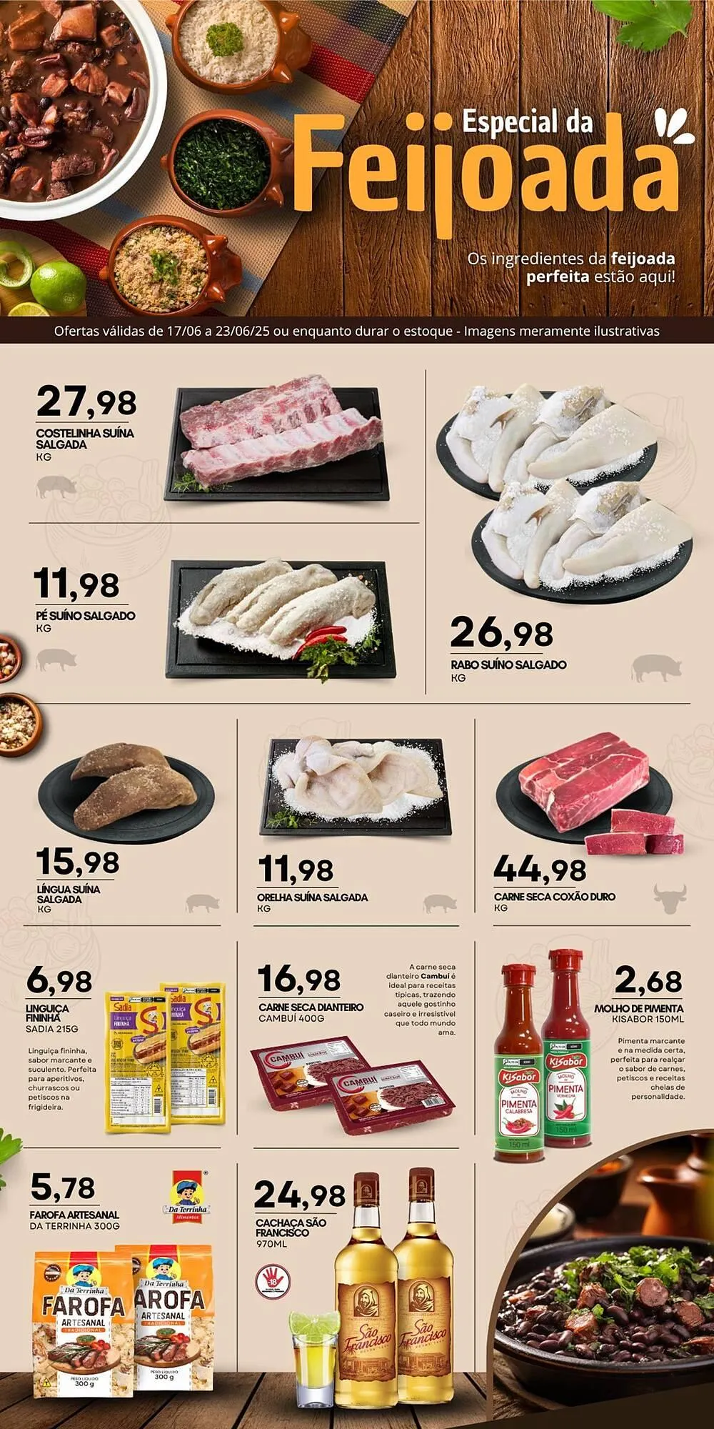 Encarte de Catálogo Mercadão Atacadista 17 de junho até 23 de junho 2025 - Pagina 1