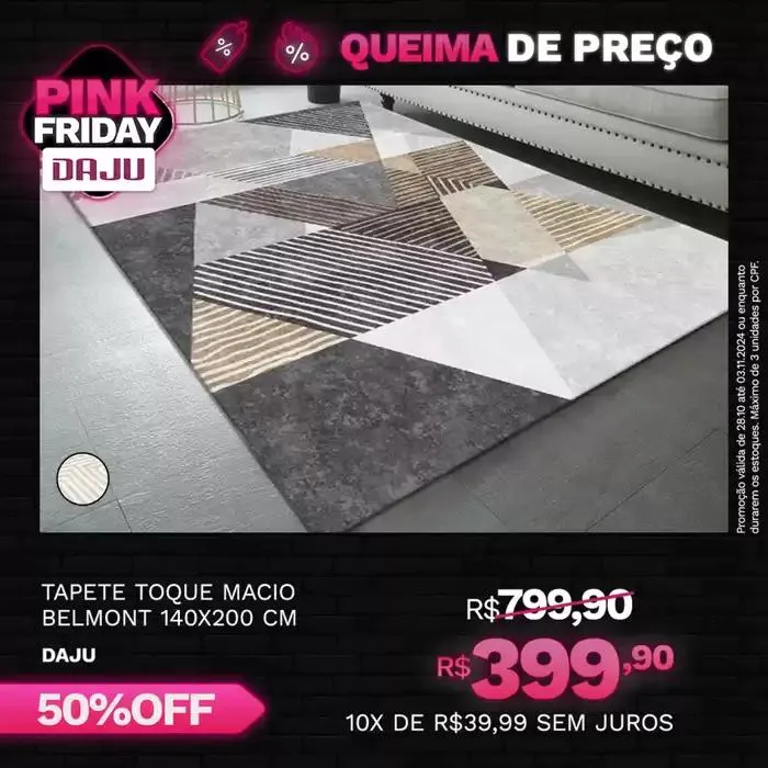 Encarte de Queima De Preço 30 de outubro até 3 de novembro 2024 - Pagina 1
