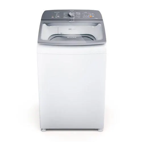Máquina de Lavar Brastemp 12Kg branca Água Quente com Ciclo Tira Manchas Pro e Ciclo Antibolinha - BWR12AB • 220V