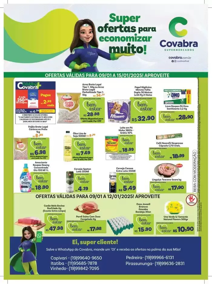 Encarte de Ofertas especiais atraentes para todos 10 de janeiro até 15 de janeiro 2025 - Pagina 1