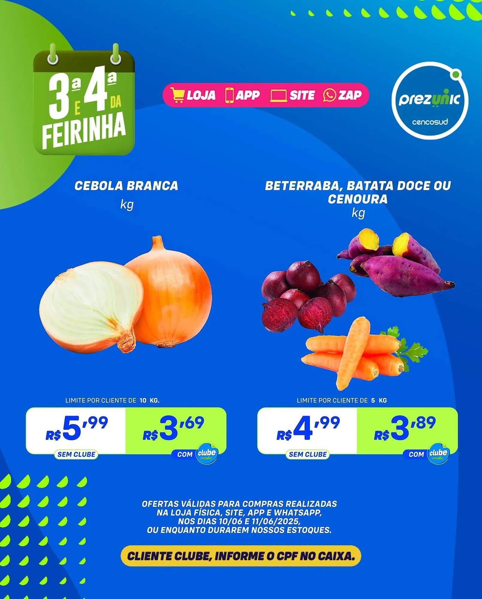 Encarte de Catálogo Prezunic 9 de junho até 11 de junho 2025 - Pagina 3