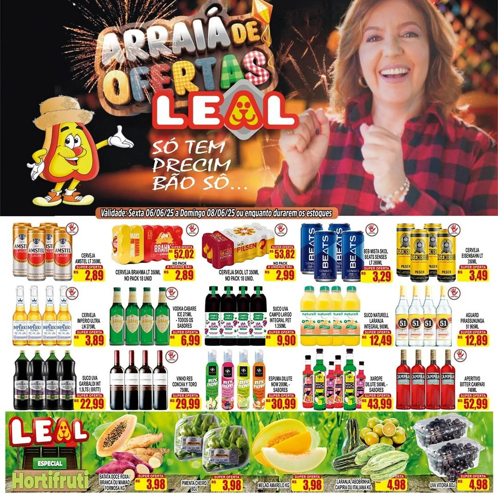 Encarte de Catálogo Supermercado leal 6 de junho até 8 de junho 2025 - Pagina 3