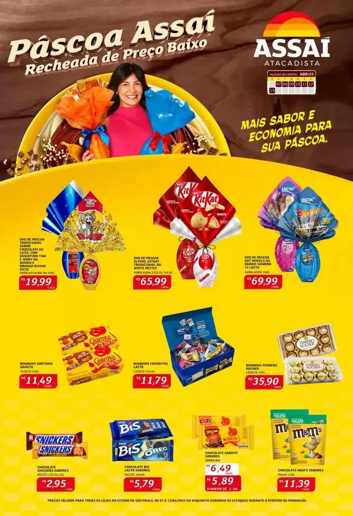 Encarte de Descontos e promoções 7 de abril até 13 de abril 2025 - Pagina 1
