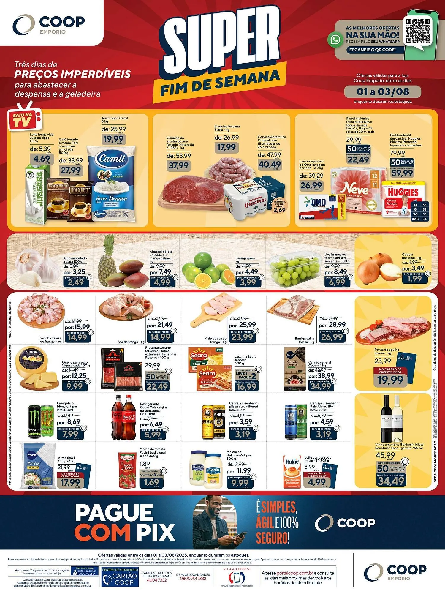 Encarte de Catálogo Coop 31 de julho até 3 de agosto 2025 - Pagina 1