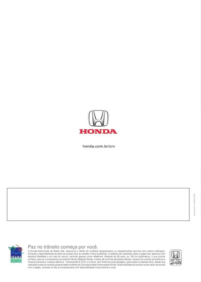 Encarte de Honda - CR-V Híbrido 15 de outubro até 15 de outubro 2025 - Pagina 1