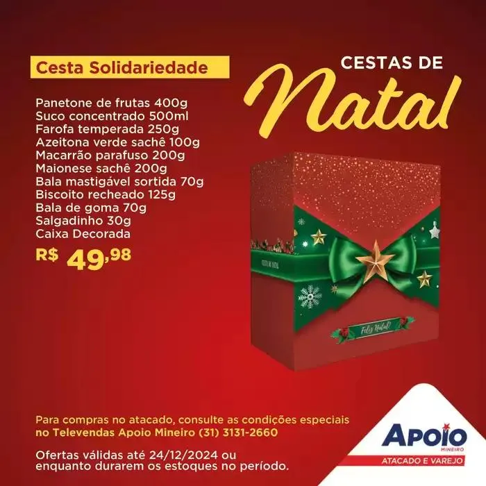 Encarte de Ofertas Apoio Mineiro 7 de novembro até 24 de dezembro 2024 - Pagina 7