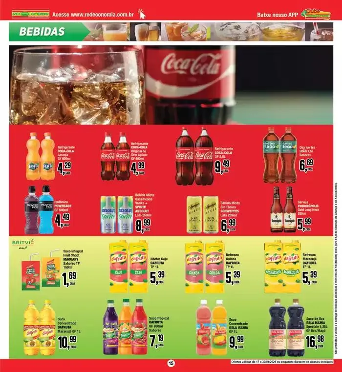 Encarte de Ofertas Rede Economia 17 de abril até 30 de abril 2025 - Pagina 14