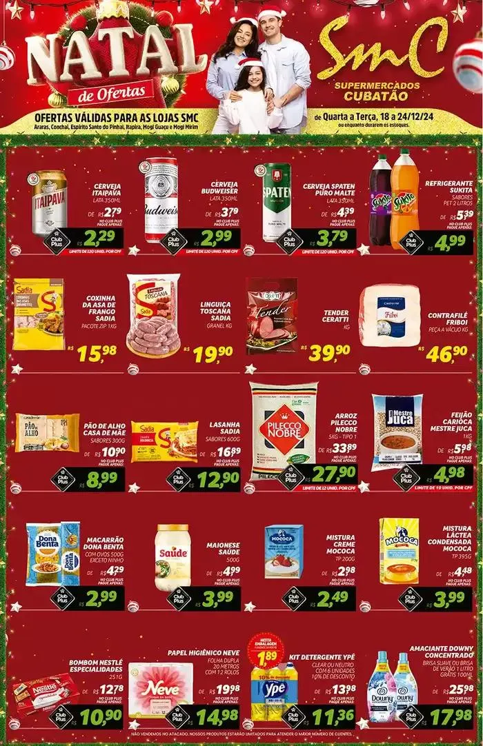 Encarte de Descontos e promoções 18 de dezembro até 24 de dezembro 2024 - Pagina 1