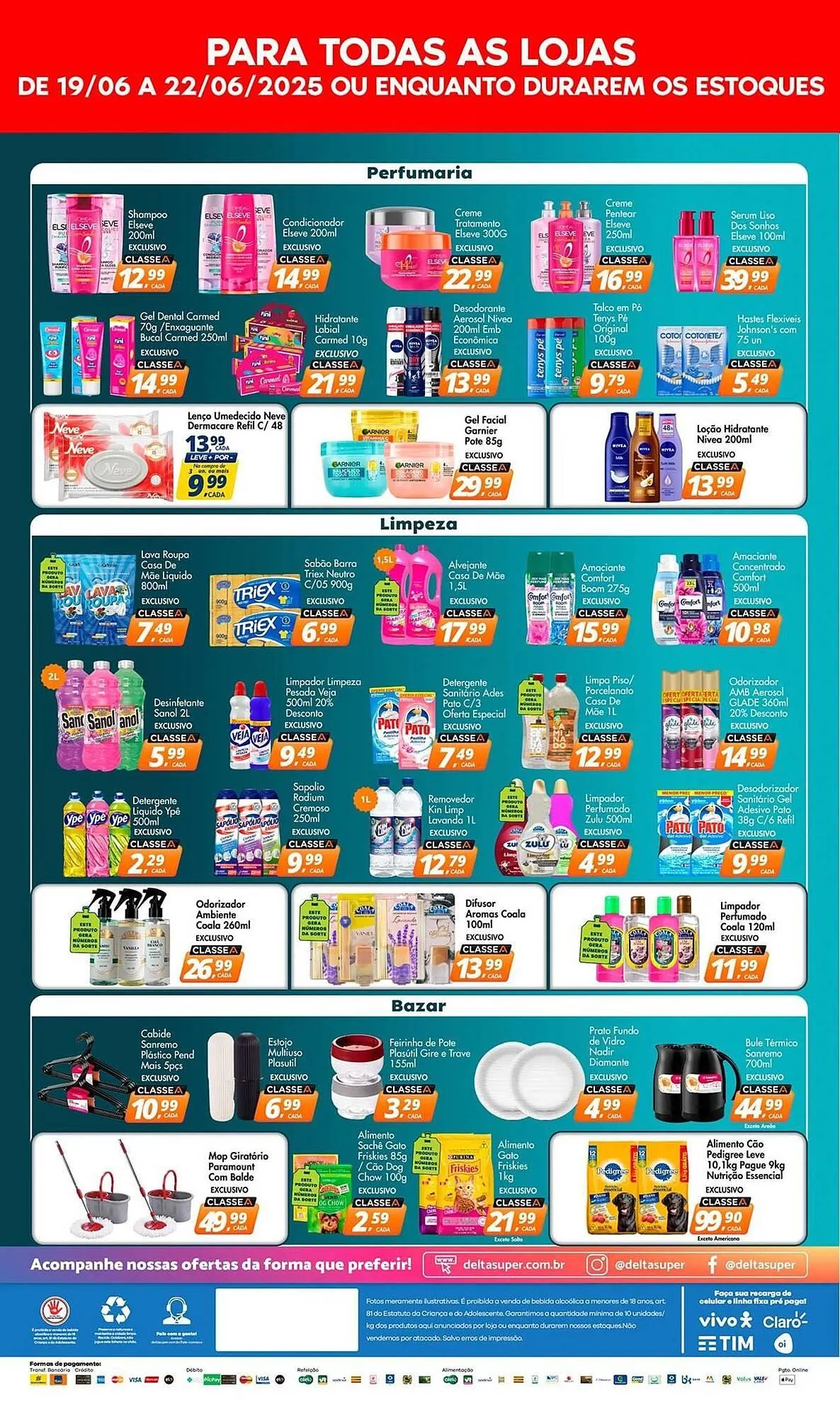Encarte de Catálogo Delta Supermercados 19 de junho até 22 de junho 2025 - Pagina 3