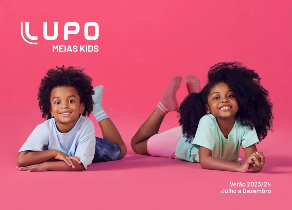 Encarte de Catálogo Meias Kids Verão 2023/24 28 de julho até 31 de dezembro 2024 - Pagina 1